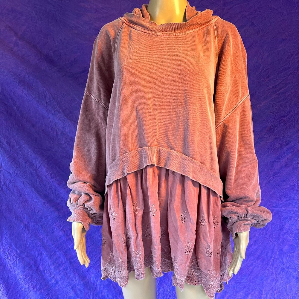 Free People: Sweatshirt, w/hood